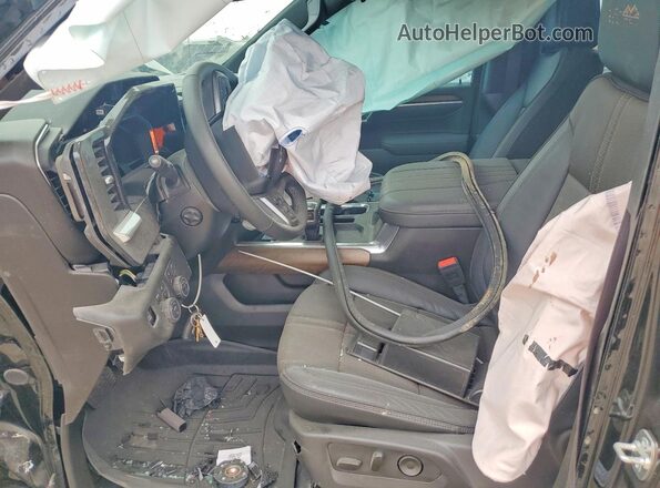 1GCUKJED2SZ228836 2025 CHEVROLET SILVERADO Black Вид салону спереду