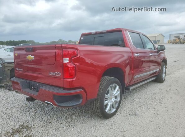 1GCUKJED5SZ262415 2025 CHEVROLET SILVERADO Красный Задняя правая четверть