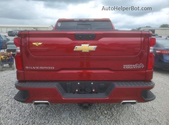 1GCUKJED5SZ262415 2025 CHEVROLET SILVERADO Красный Вид сзади