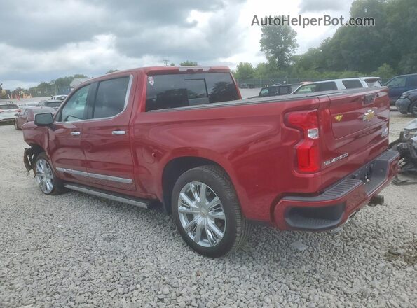1GCUKJED5SZ262415 2025 CHEVROLET SILVERADO Красный Задняя левая четверть