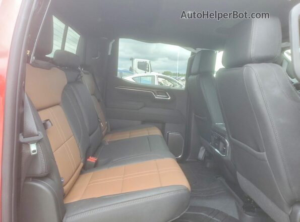 1GCUKJED5SZ262415 2025 CHEVROLET SILVERADO Красный Вид задних сидений