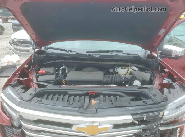 1GCUKJED5SZ262415 2025 CHEVROLET SILVERADO Красный Вид задней части салона