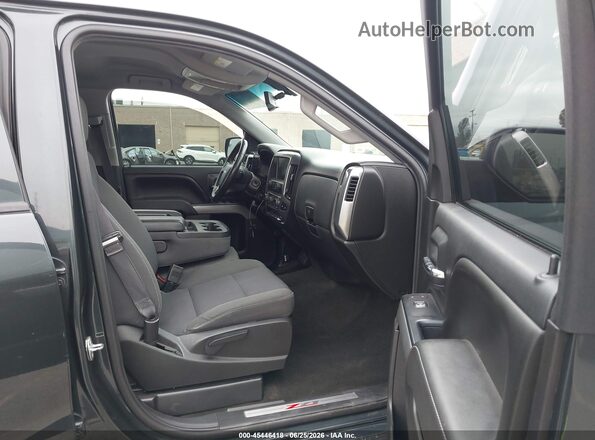 1GCUKREC3HF152107 2017 CHEVROLET SILVERADO Gray Widok wnętrza z przodu