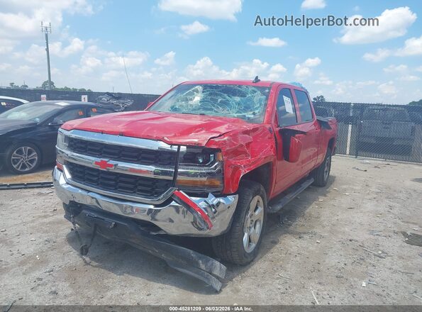 1GCUKREC4GF100080 2016 CHEVROLET SILVERADO Красный Передняя левая четверть