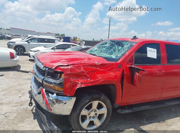 1GCUKREC4GF100080 2016 CHEVROLET SILVERADO Красный Вид салона спереди