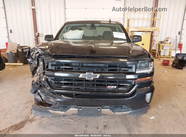 1GCUKREC4HF244729 2017 CHEVROLET SILVERADO Black Vista del cuadro de instrumentos