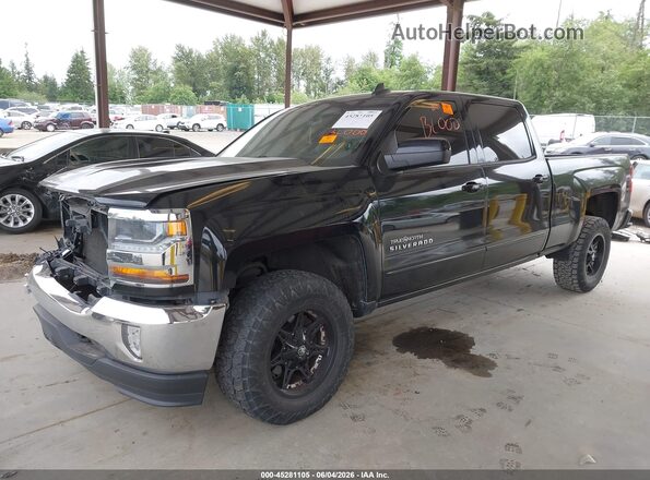 1GCUKREC5GF226447 2016 CHEVROLET SILVERADO Black Vista tres cuartos delantera izquierda