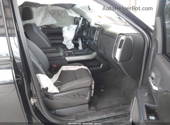 1GCUKREC5GF226447 2016 CHEVROLET SILVERADO Black Vista interior delantera