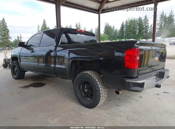 1GCUKREC5GF226447 2016 CHEVROLET SILVERADO Black Trasero izquierdo