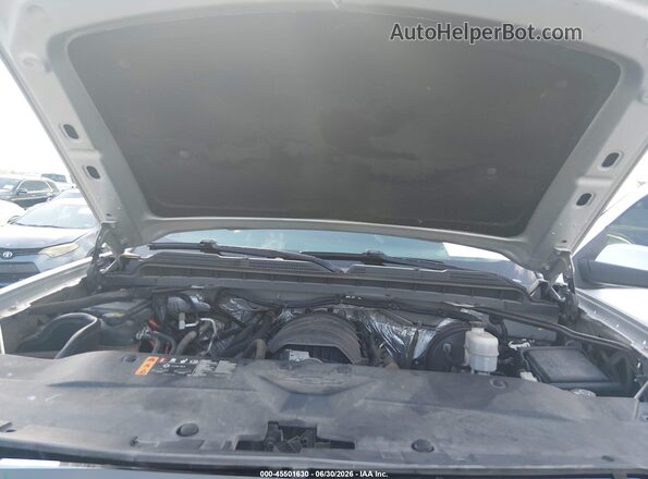 1GCUKREC6JF149885 2018 CHEVROLET SILVERADO Серебряный Вид сзади