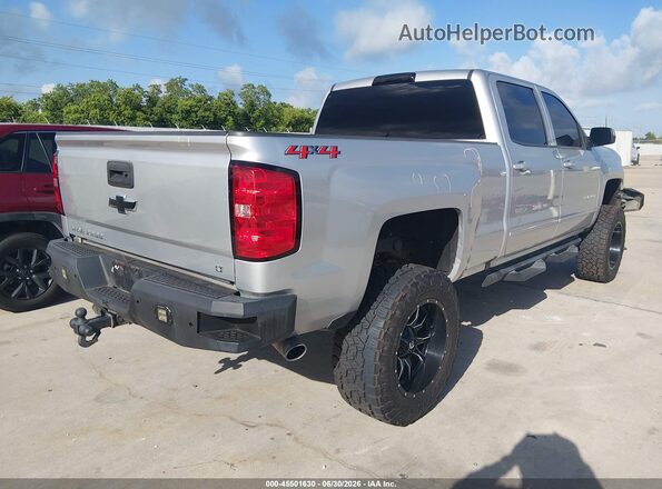 1GCUKREC6JF149885 2018 CHEVROLET SILVERADO Серебряный Задняя правая четверть