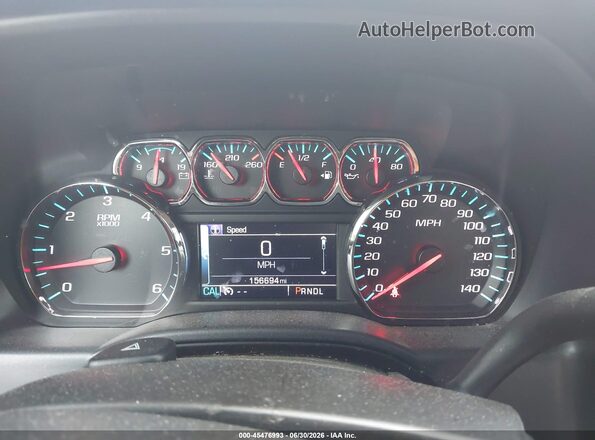 1GCUKRECXHF224565 2017 CHEVROLET SILVERADO Серебряный Вид задних сидений