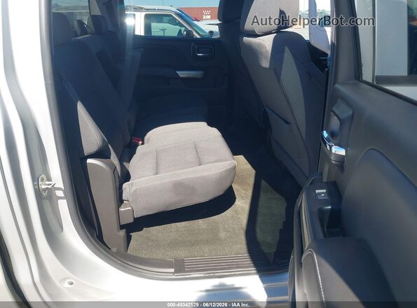 1GCUKRECXJF205729 2018 CHEVROLET SILVERADO Silver Вид наклейки з VIN-кодом