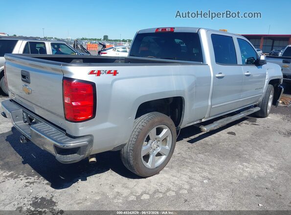 1GCUKRECXJF205729 2018 CHEVROLET SILVERADO Silver Задня права чверть