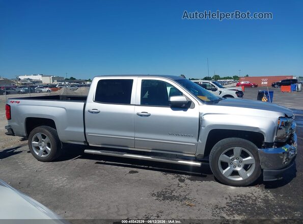 1GCUKRECXJF205729 2018 CHEVROLET SILVERADO Silver Вид задньої частини салону