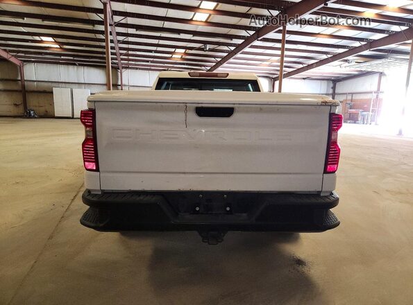 1GCUYAEF2KZ336731 2019 CHEVROLET SILVERADO White Vista trasera