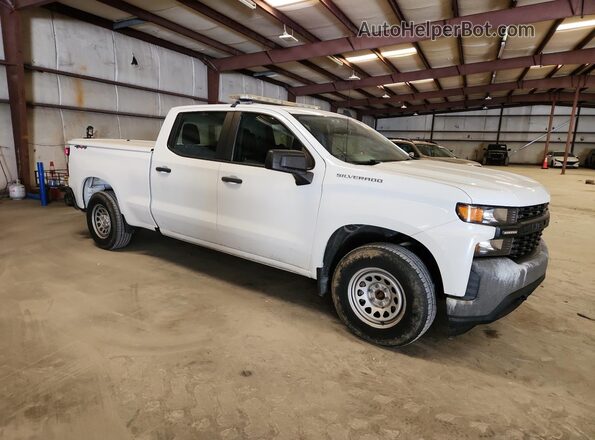 1GCUYAEF2KZ336731 2019 CHEVROLET SILVERADO White 