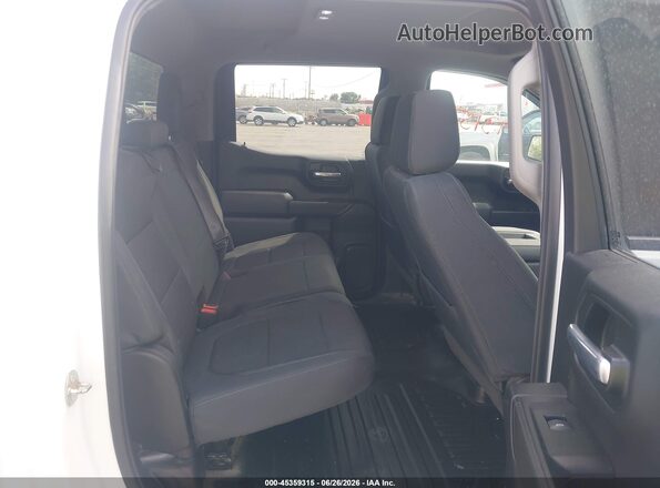 1GCUYAEF3KZ356356 2019 CHEVROLET SILVERADO White Vista de la etiqueta del VIN