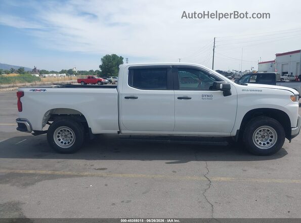 1GCUYAEF3KZ356356 2019 CHEVROLET SILVERADO White Vista interior trasera