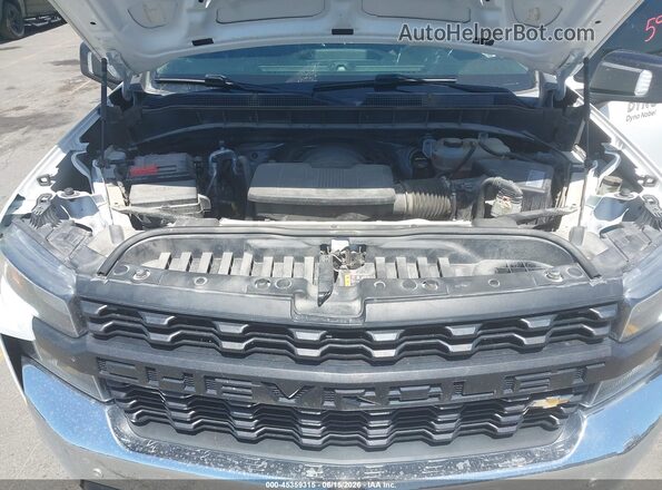 1GCUYAEF3KZ356356 2019 CHEVROLET SILVERADO White Vista trasera