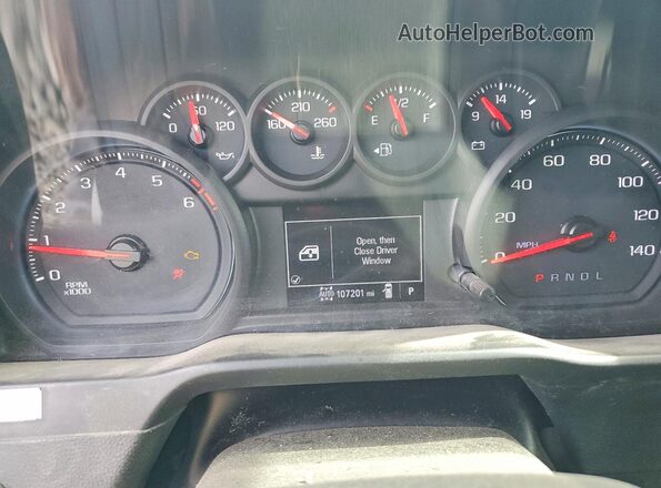 1GCUYAEF7KZ290460 2019 CHEVROLET SILVERADO Two Tone Widok zestawu wskaźników