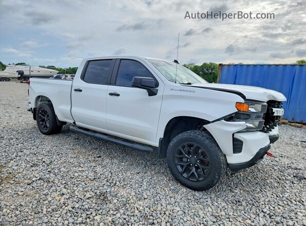 1GCUYBEF5LZ269310 2020 CHEVROLET SILVERADO White Передня права чверть