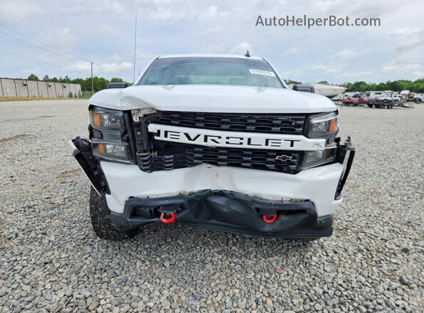 1GCUYBEF5LZ269310 2020 CHEVROLET SILVERADO White Вид спереду