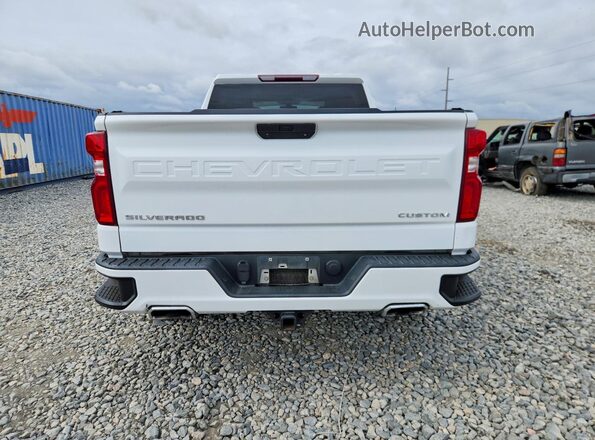 1GCUYBEF5LZ269310 2020 CHEVROLET SILVERADO White Вид ззаду