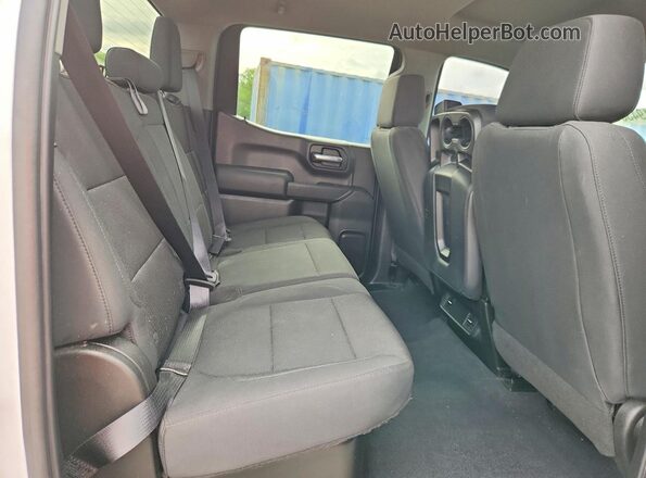 1GCUYBEF5LZ269310 2020 CHEVROLET SILVERADO White Вид задніх сидінь