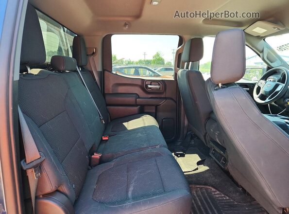 1GCUYBEF5LZ338786 2020 CHEVROLET SILVERADO Синий Вид задних сидений