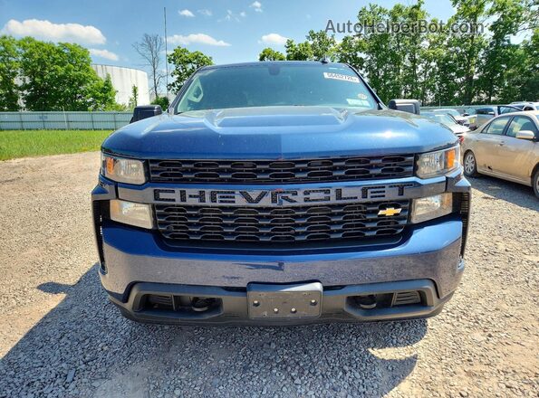 1GCUYBEF5LZ338786 2020 CHEVROLET SILVERADO Синий Вид спереди