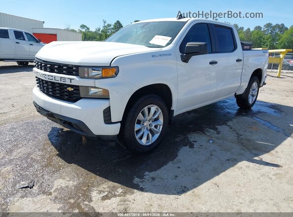 1GCUYBEF9LZ335499 2020 CHEVROLET SILVERADO White Przód lewy