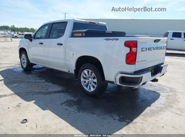 1GCUYBEF9LZ335499 2020 CHEVROLET SILVERADO White Tył lewy