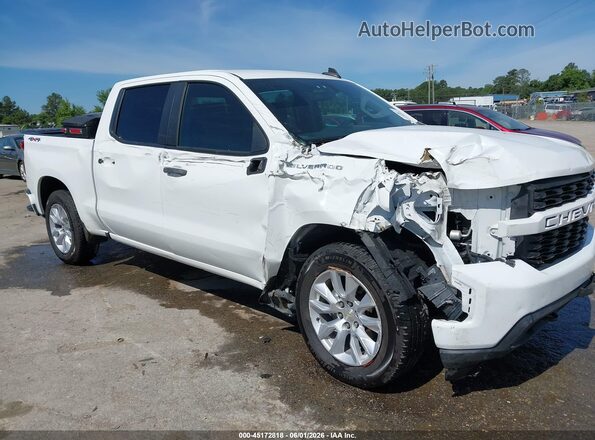 1GCUYBEF9LZ335499 2020 CHEVROLET SILVERADO White Widok z przodu