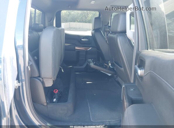 1GCUYDED0LZ120135 2020 CHEVROLET SILVERADO Blue VIN sticker view