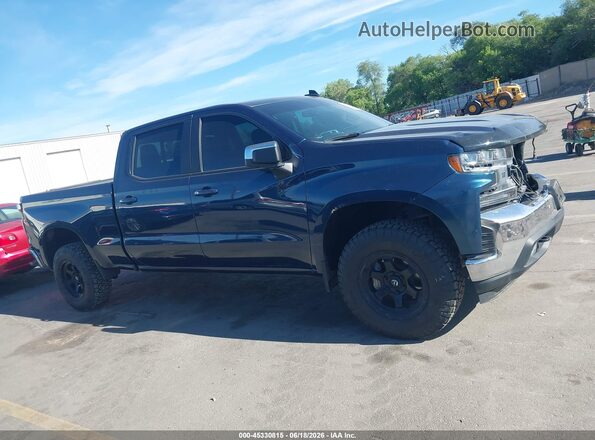 1GCUYDED0LZ120135 2020 CHEVROLET SILVERADO Blue Rear interior view