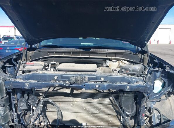 1GCUYDED0LZ120135 2020 CHEVROLET SILVERADO Blue Rear view
