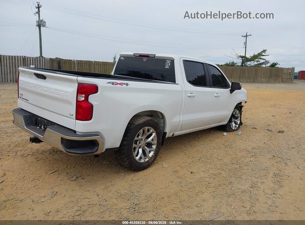 1GCUYDED0MZ150897 2021 CHEVROLET SILVERADO White Rear right