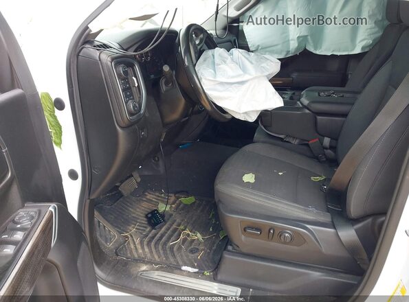 1GCUYDED0MZ150897 2021 CHEVROLET SILVERADO White Front interior view