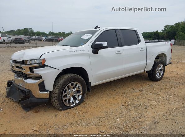 1GCUYDED0MZ150897 2021 CHEVROLET SILVERADO White Front left