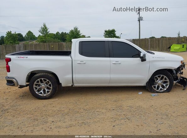 1GCUYDED0MZ150897 2021 CHEVROLET SILVERADO White Rear interior view