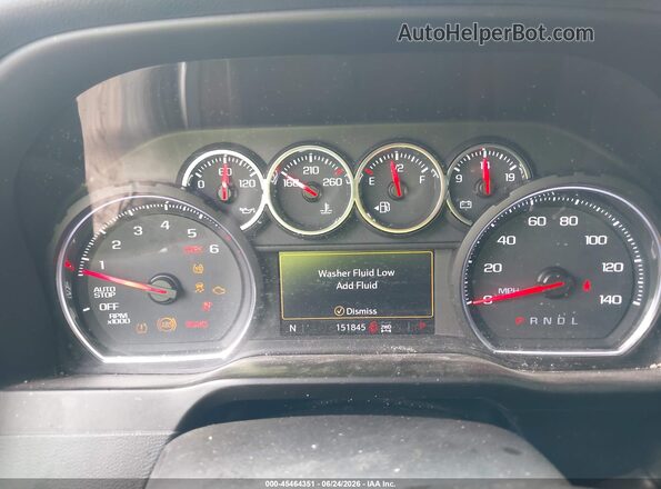 1GCUYDED1KZ148735 2019 CHEVROLET SILVERADO Silver Вид задніх сидінь