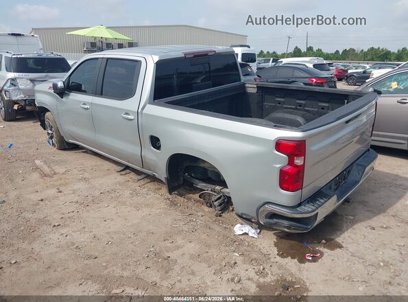 1GCUYDED1KZ148735 2019 CHEVROLET SILVERADO Silver Задня ліва чверть