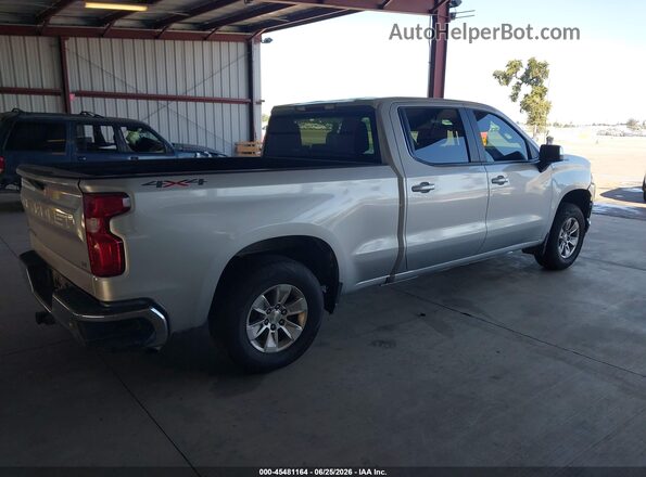 1GCUYDED2KZ327737 2019 CHEVROLET SILVERADO Silver Rear right