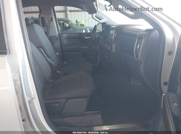 1GCUYDED2KZ327737 2019 CHEVROLET SILVERADO Silver Front interior view