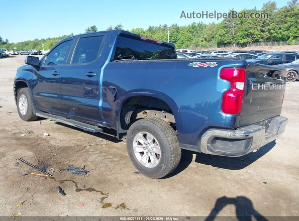 1GCUYDED2LZ168994 2020 CHEVROLET SILVERADO Dark Blue Հետևի ձախ