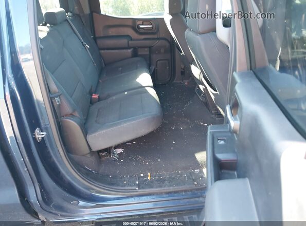 1GCUYDED2LZ168994 2020 CHEVROLET SILVERADO Dark Blue VIN կոդի պիտակի տեսք