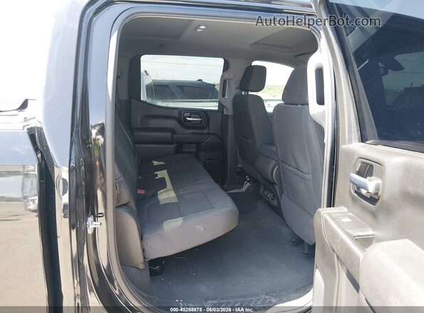 1GCUYDED2MZ413309 2021 CHEVROLET SILVERADO Black VIN sticker view