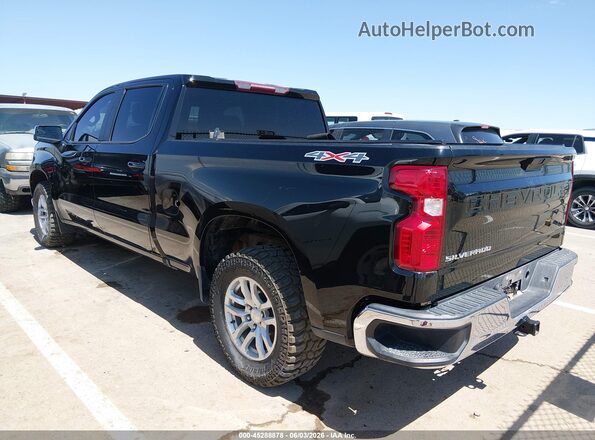 1GCUYDED2MZ413309 2021 CHEVROLET SILVERADO Black Rear left