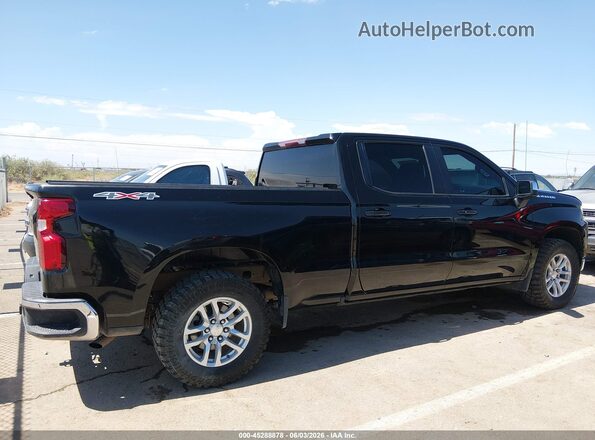 1GCUYDED2MZ413309 2021 CHEVROLET SILVERADO Black Rear interior view